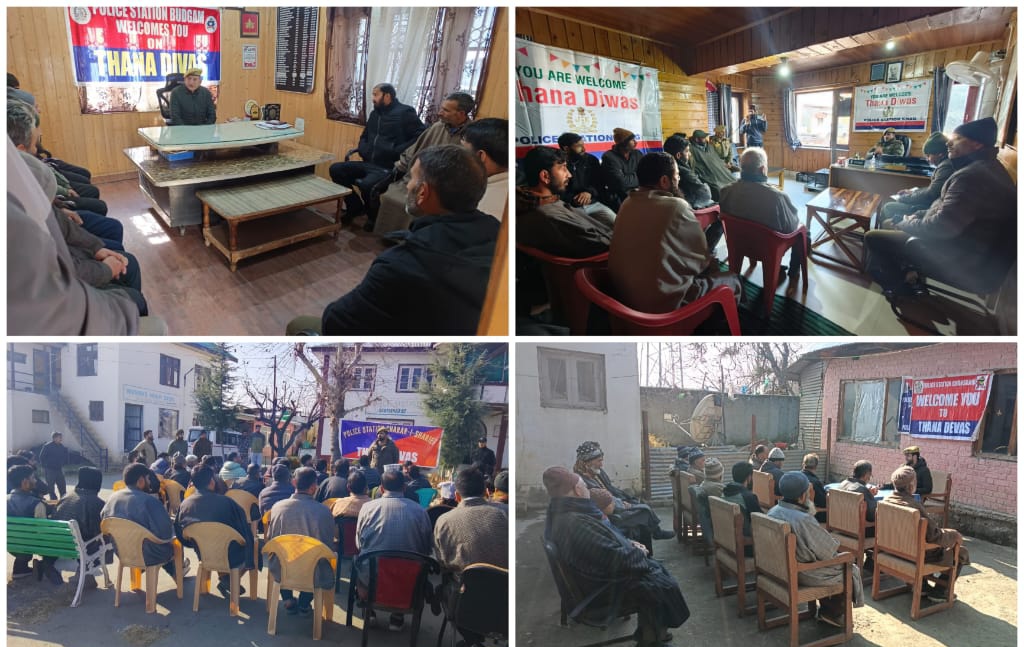 'Police Observes ‘Thana Diwas’ Across District Budgam'